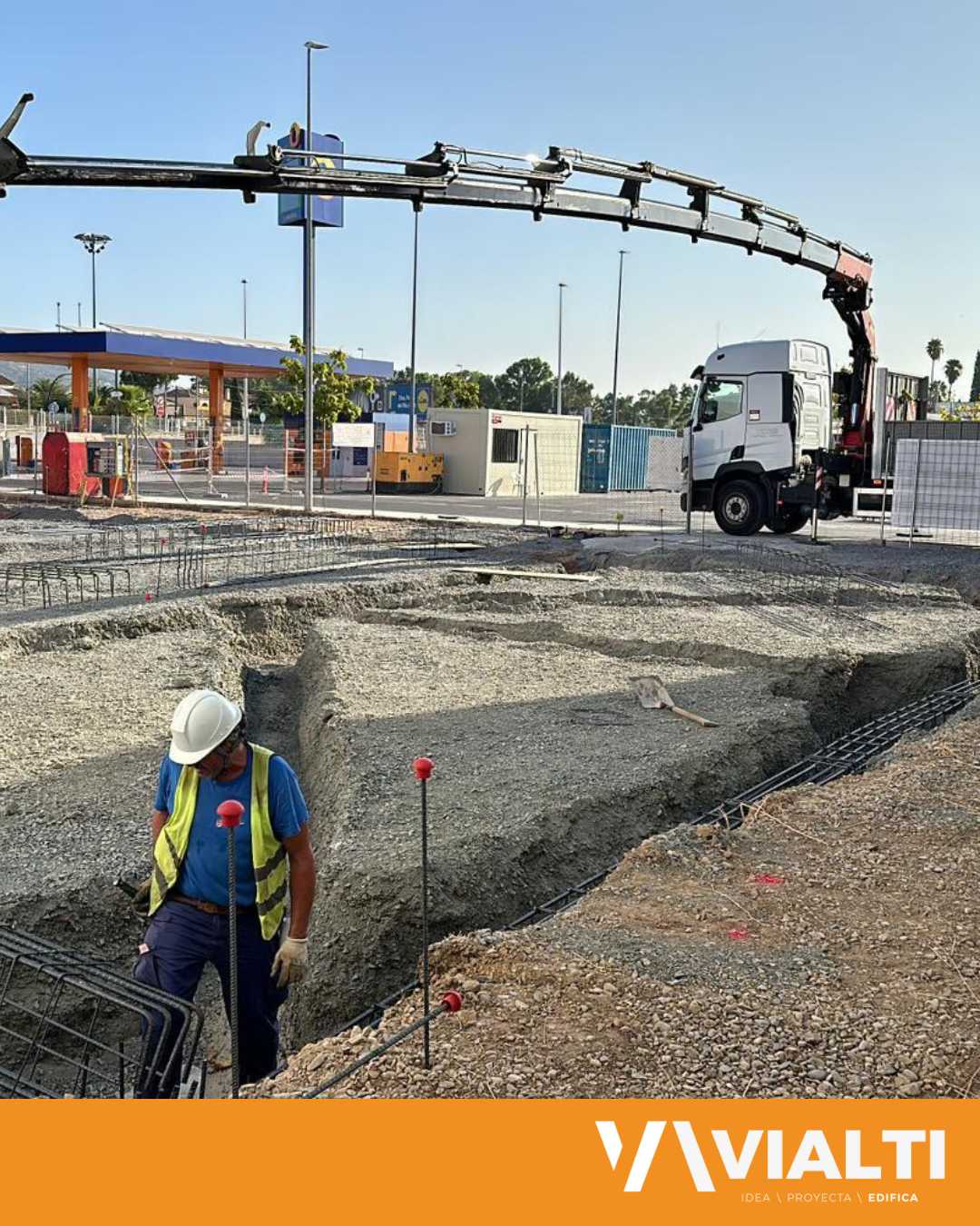 Construcción de una nueva nave comercial